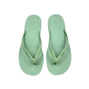 Fitflop Mint Green Ergonomic Rubber Vacation Summer Travel Flip Flop Sandals